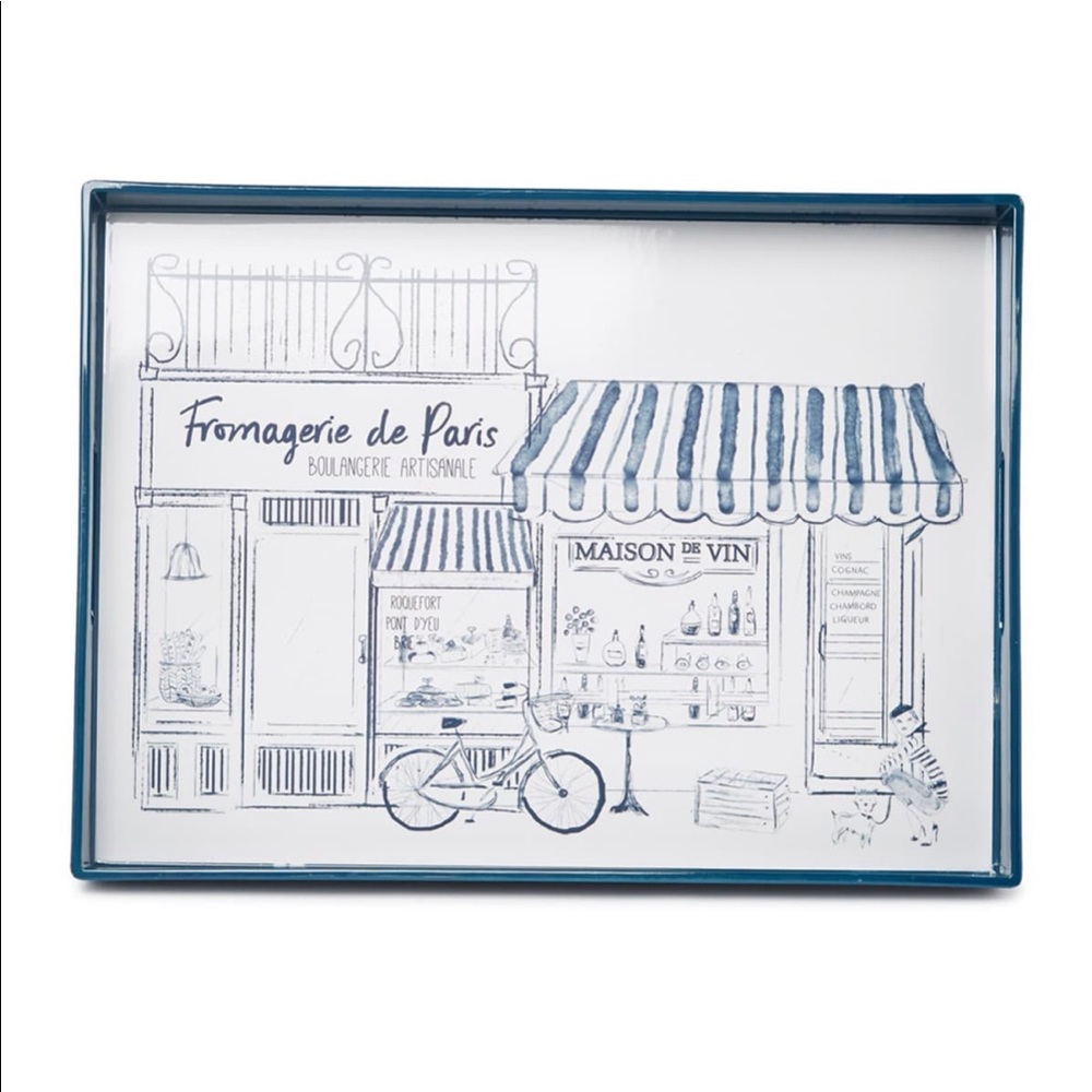 Paris Blue Tray